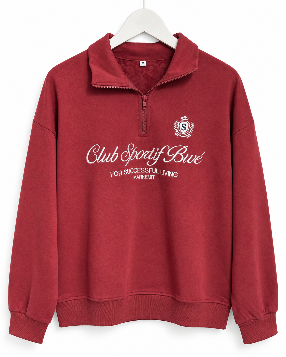 Sweatshirt com Fecho
