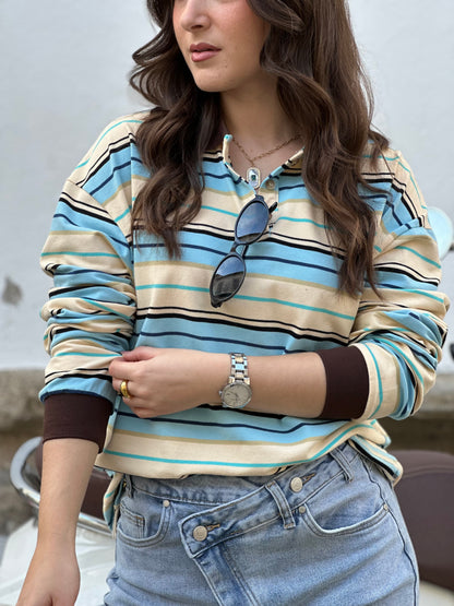 Camisola Estilo Polo