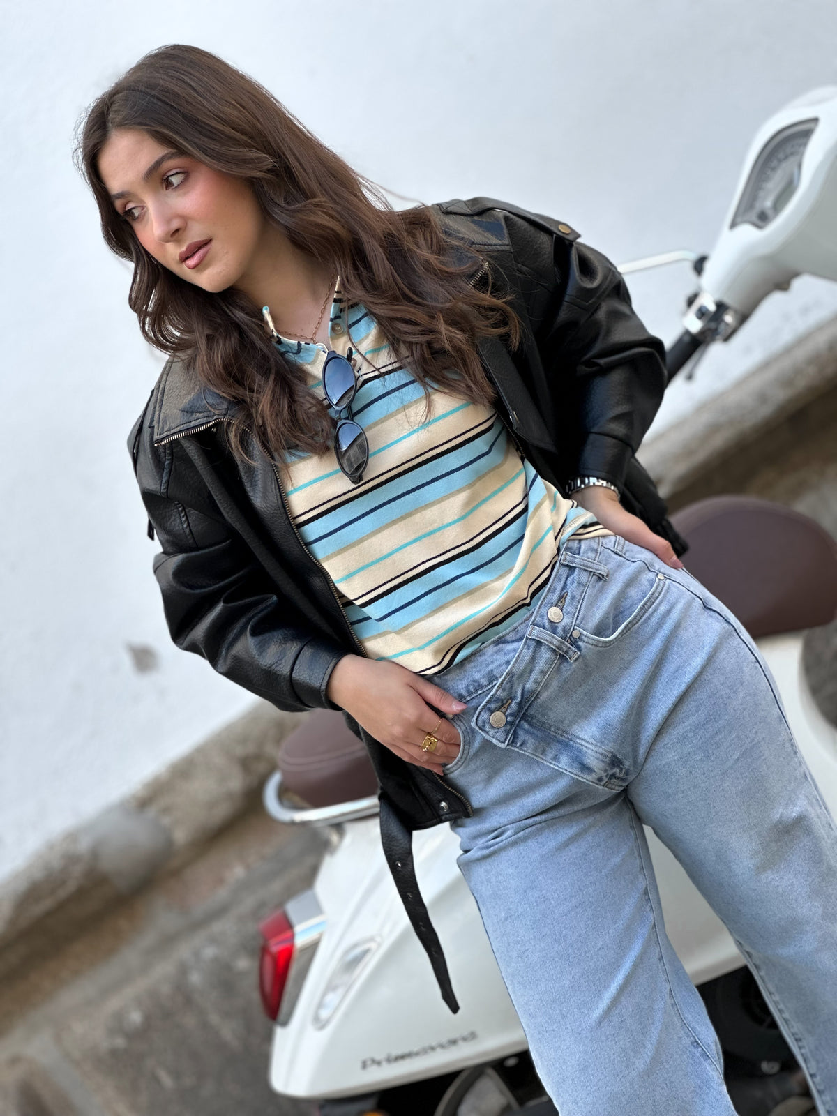 Camisola Estilo Polo