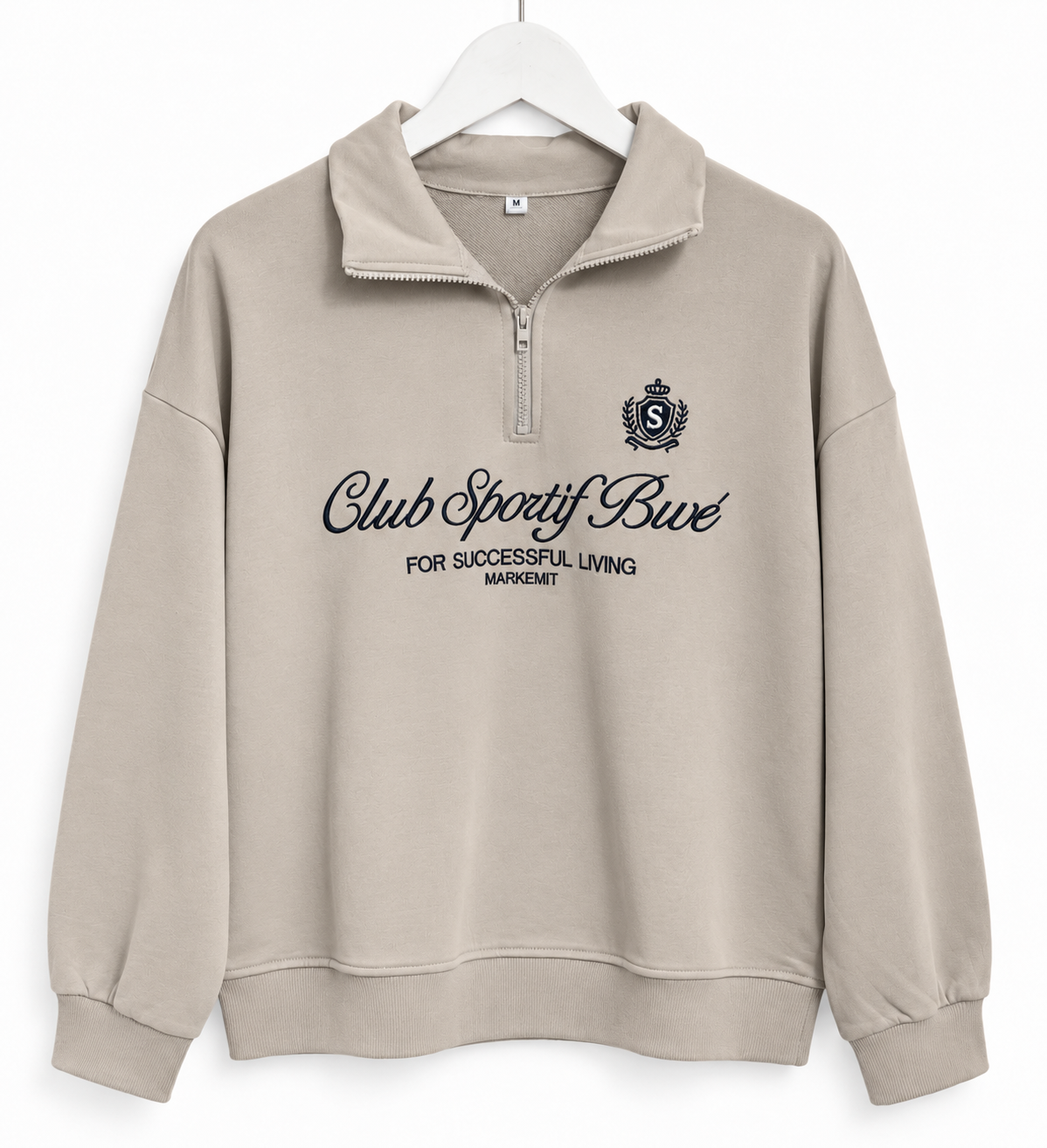 Sweatshirt com Fecho