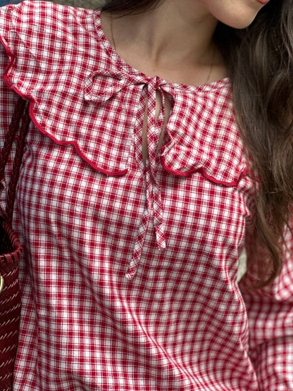 Blusa Padrão Vichy