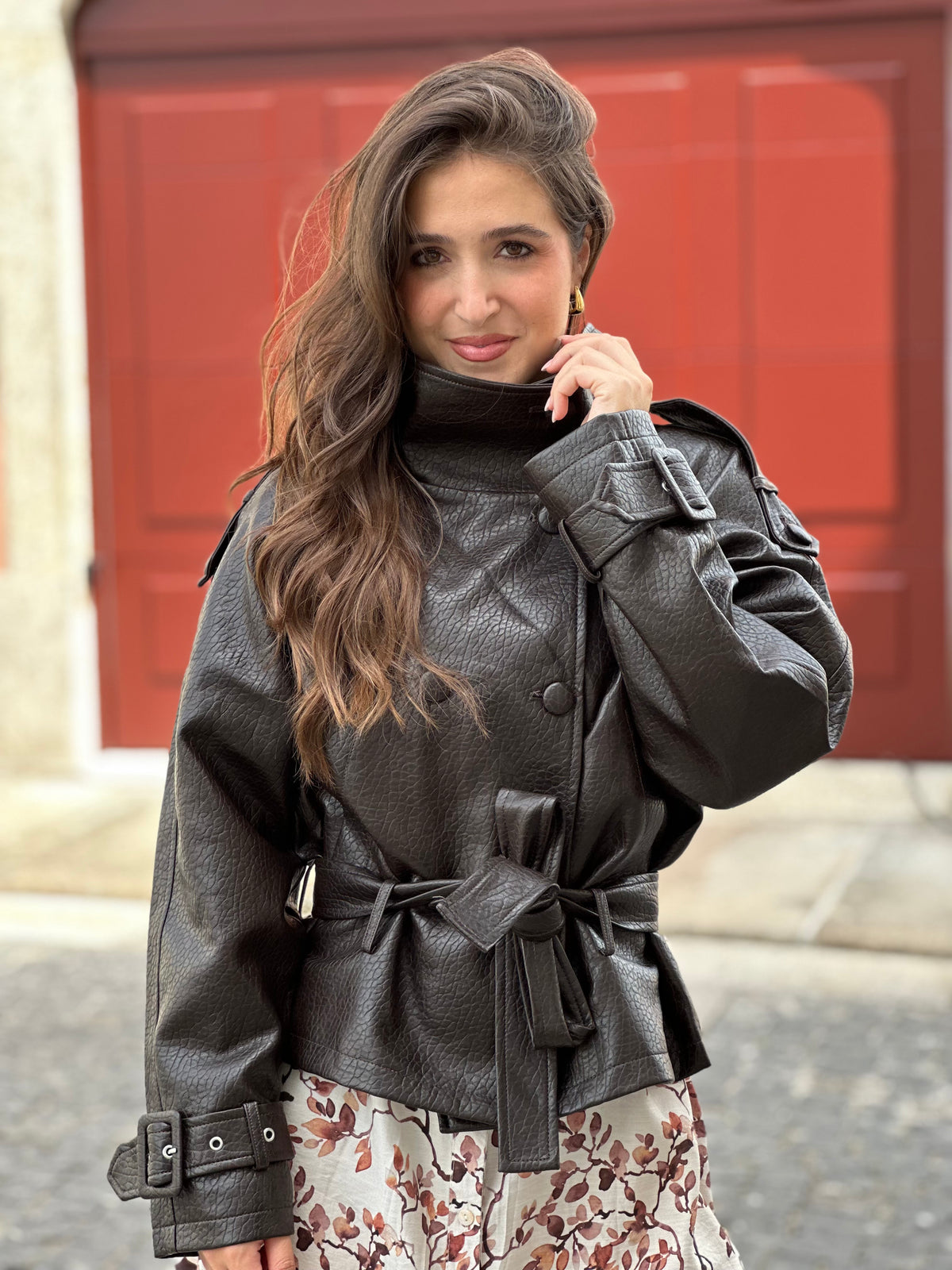 Blusão Trench Polipele