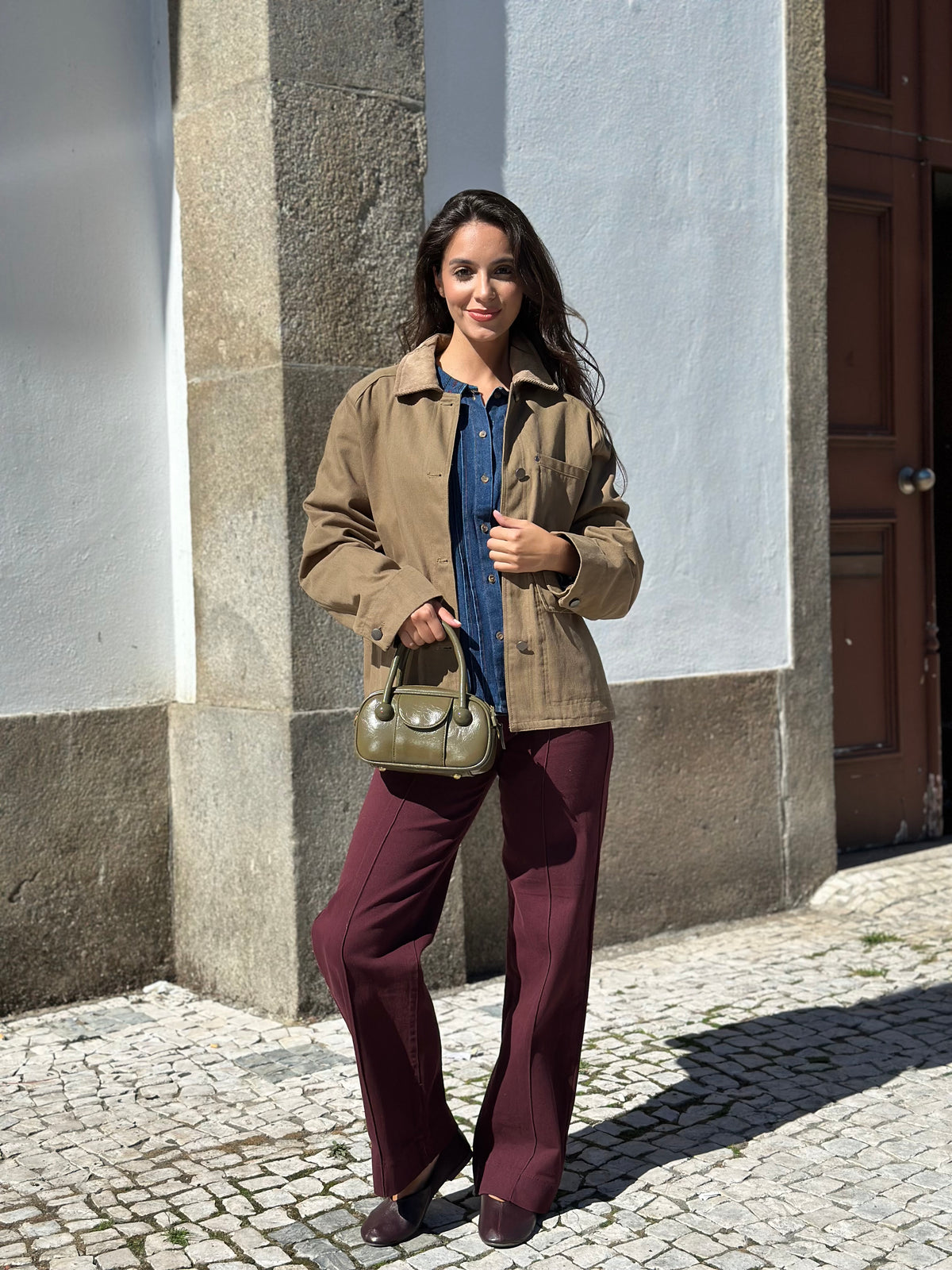 Jaqueta de estilo barn jacket