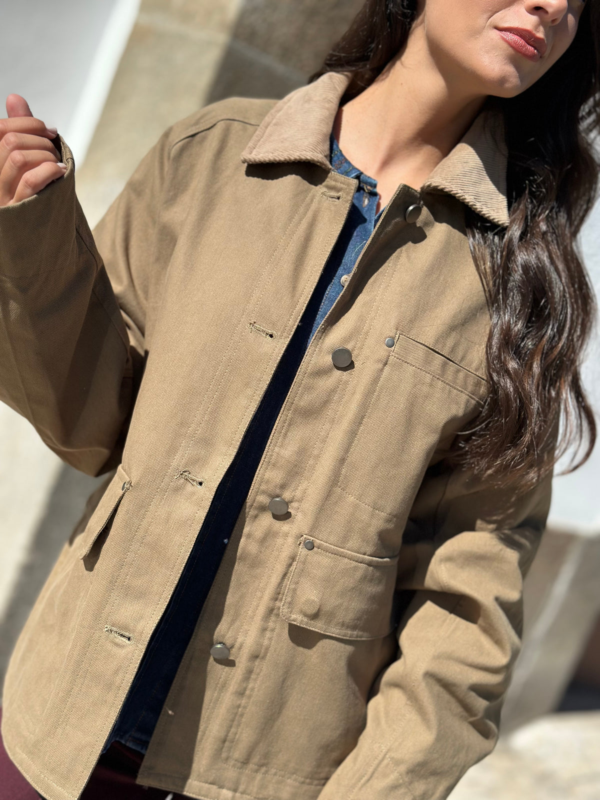Jaqueta de estilo barn jacket