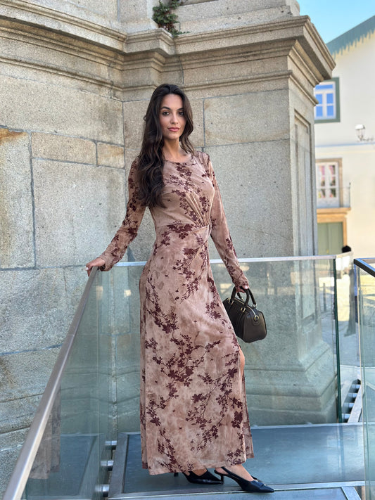 Vestido Efeito Cruzado
