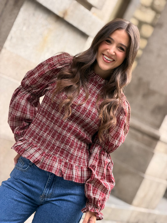 Blusa Xadrez