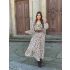 Vestido florido midi