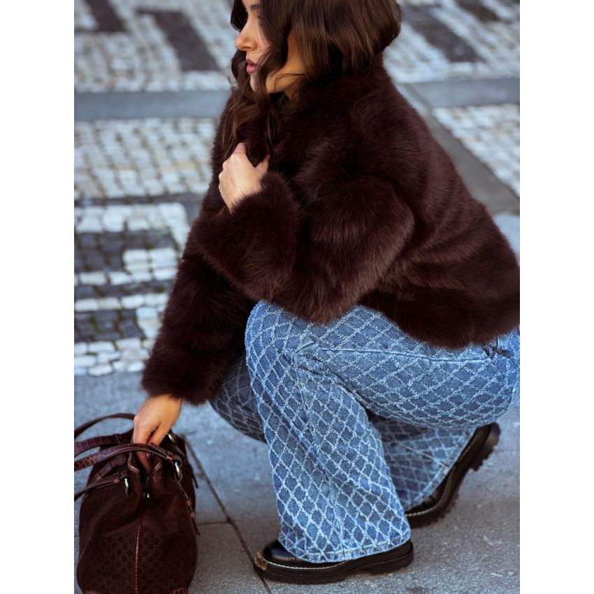 Calças de ganga perfuradas