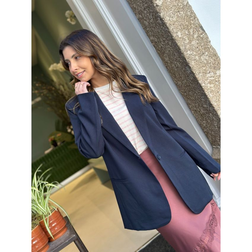 Blazer com botão