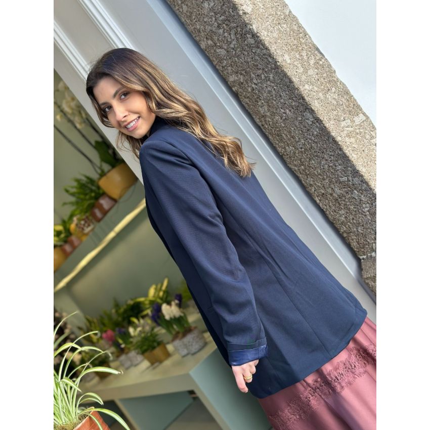 Blazer com botão